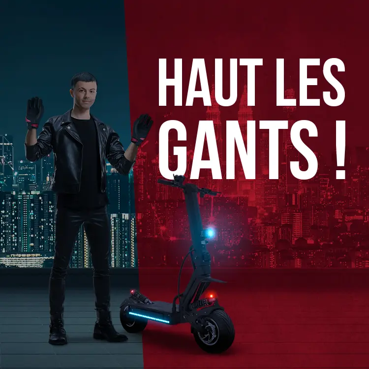 gants TROTTINETTE ÉLECTRIQUE