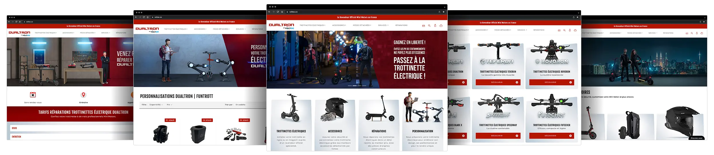 1ER SITE DE TROTTINETTES ÉLECTRIQUES VOLTEE